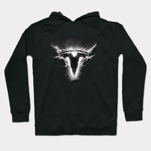 Electric T Shattering Walls Hoodie